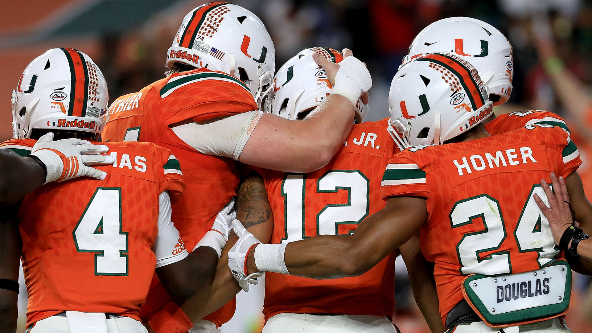 College Football Playoff Rankings: Alabama At No. 1, Miami Is No. 3 ...