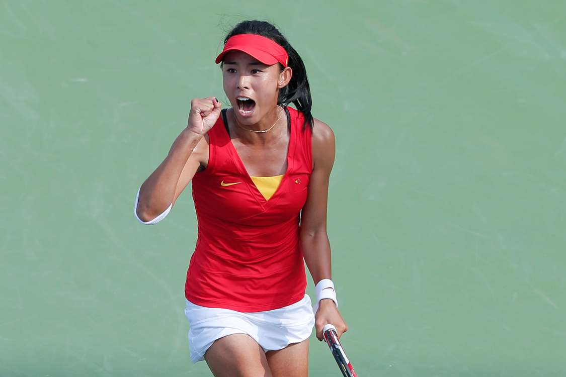 Tennis Wang Qiang makes Ningbo International Women's Tennis Open