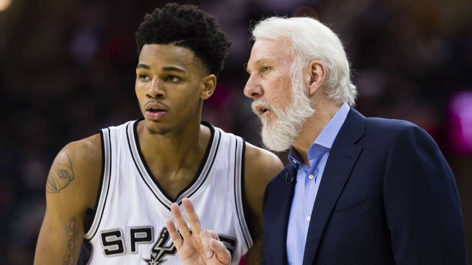 “Gregg Popovich Dejounte Murray”的图片搜索结果