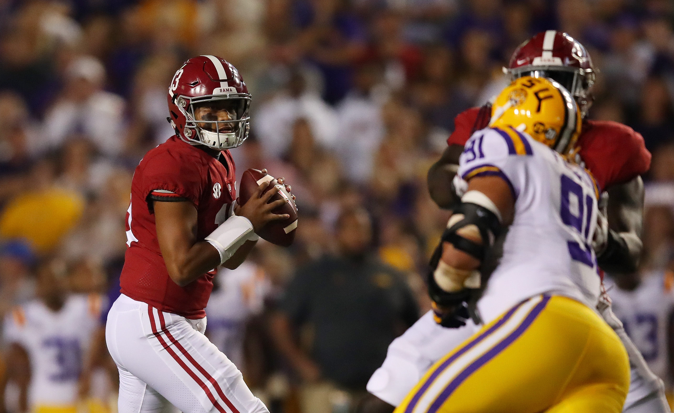 College Football Playoff rankings: Alabama remains on top, Michigan moves into a potential postseason spot
