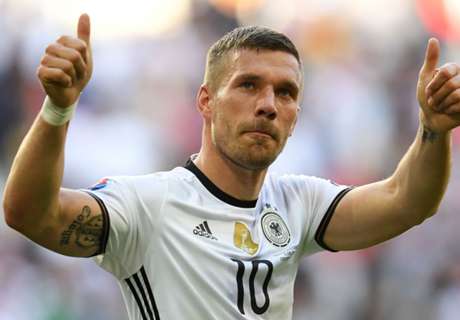 Podolski retires from Germany