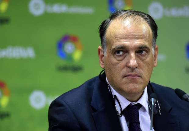 La Liga president admits to being a Real Madrid fan