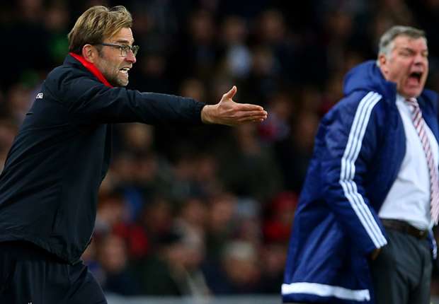 I wasn't trying to wind Klopp up, insists Allardyce