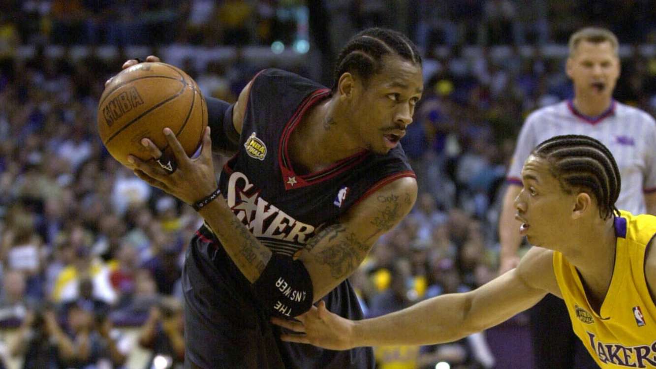 NBA Allen Iverson congratulates Tyronn Lue, 15 years after breaking