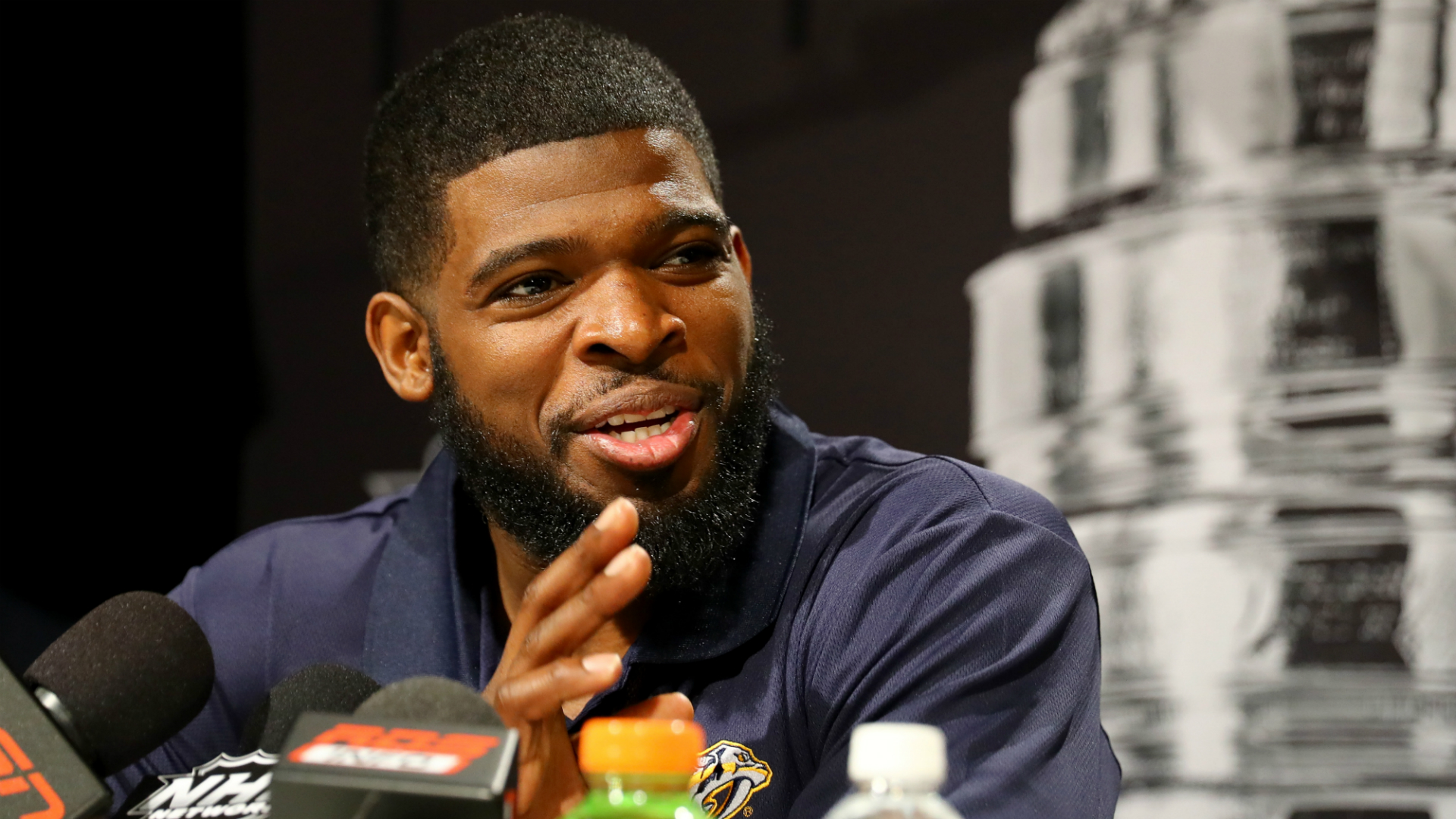 Watch: P.K. Subban goes undercover as 'Eddie' to spread holiday cheer in Nashville