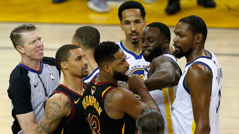 nba finals 2018 cavaliers tristan thompson fined 25 000 for game
