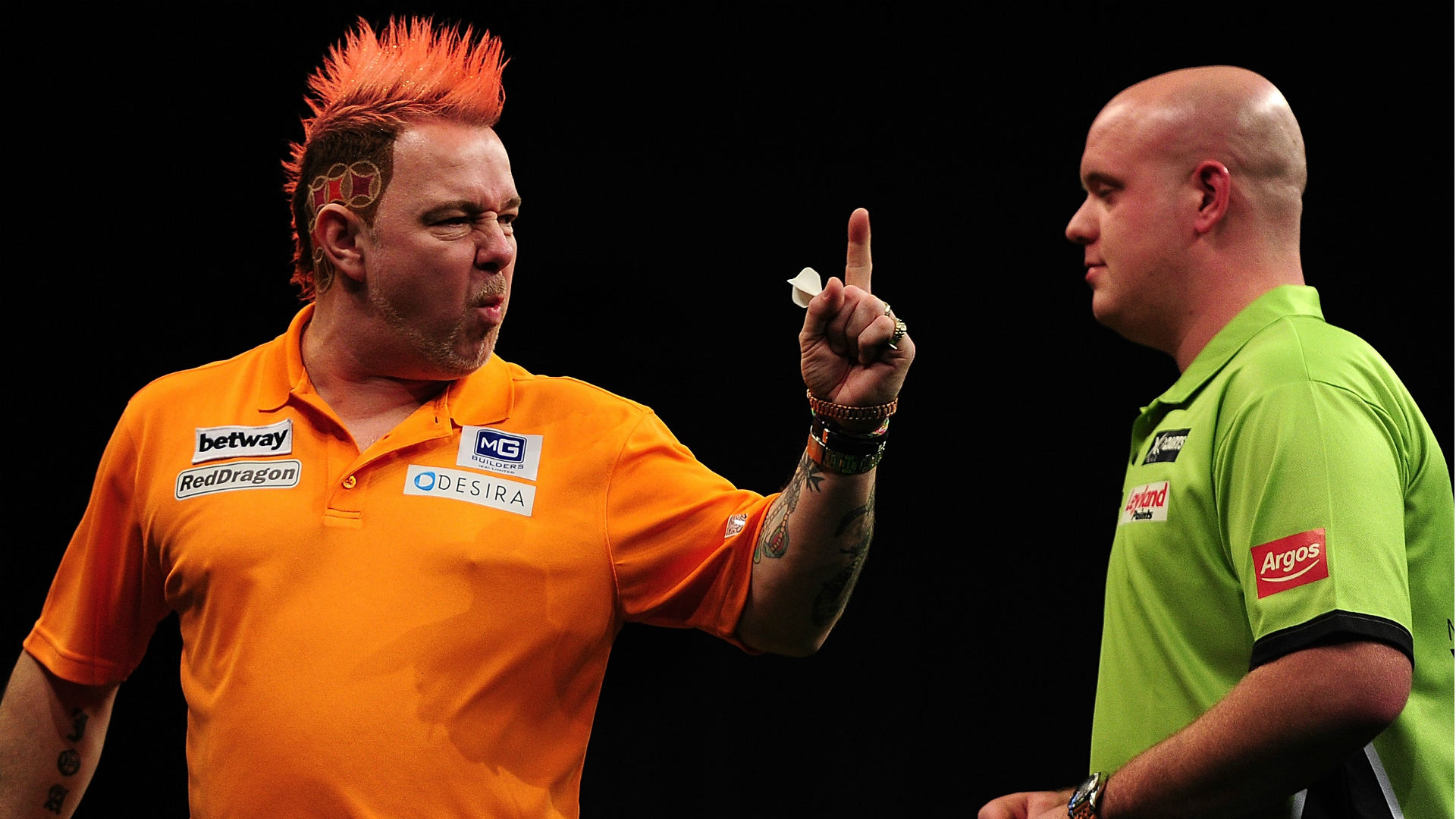 Van Gerwen Peter Wright Van Gerwen Peter Wright