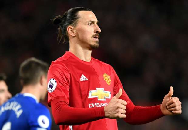 Manchester United striker Zlatan Ibrahimovic