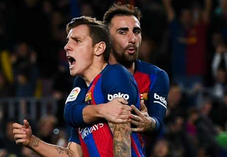 Alcacer hails 'special' Barca goal