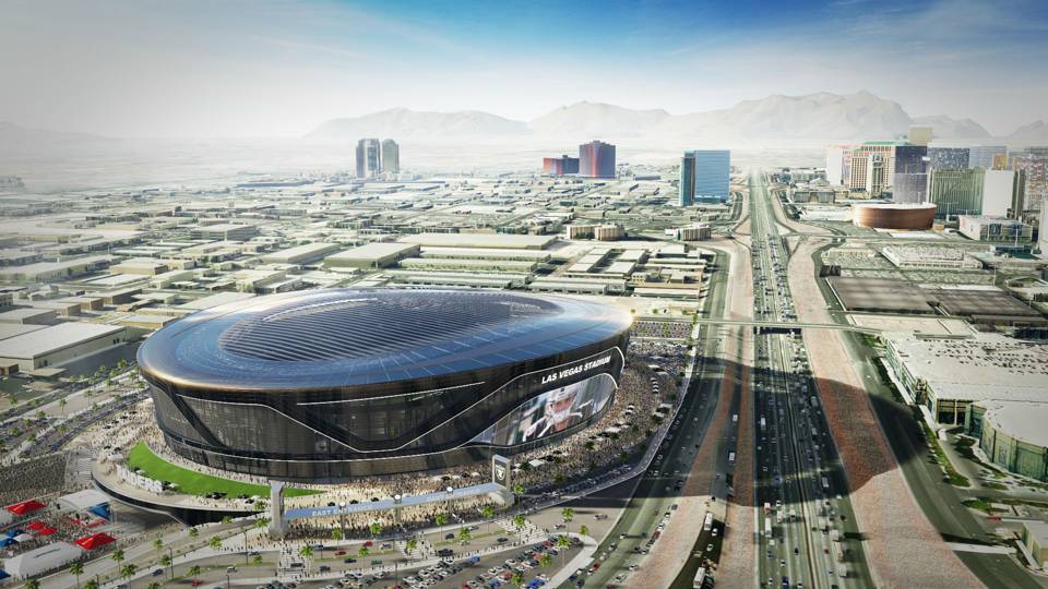 Raiders Break Ground On New Stadium In Las Vegas Nfl Sporting News