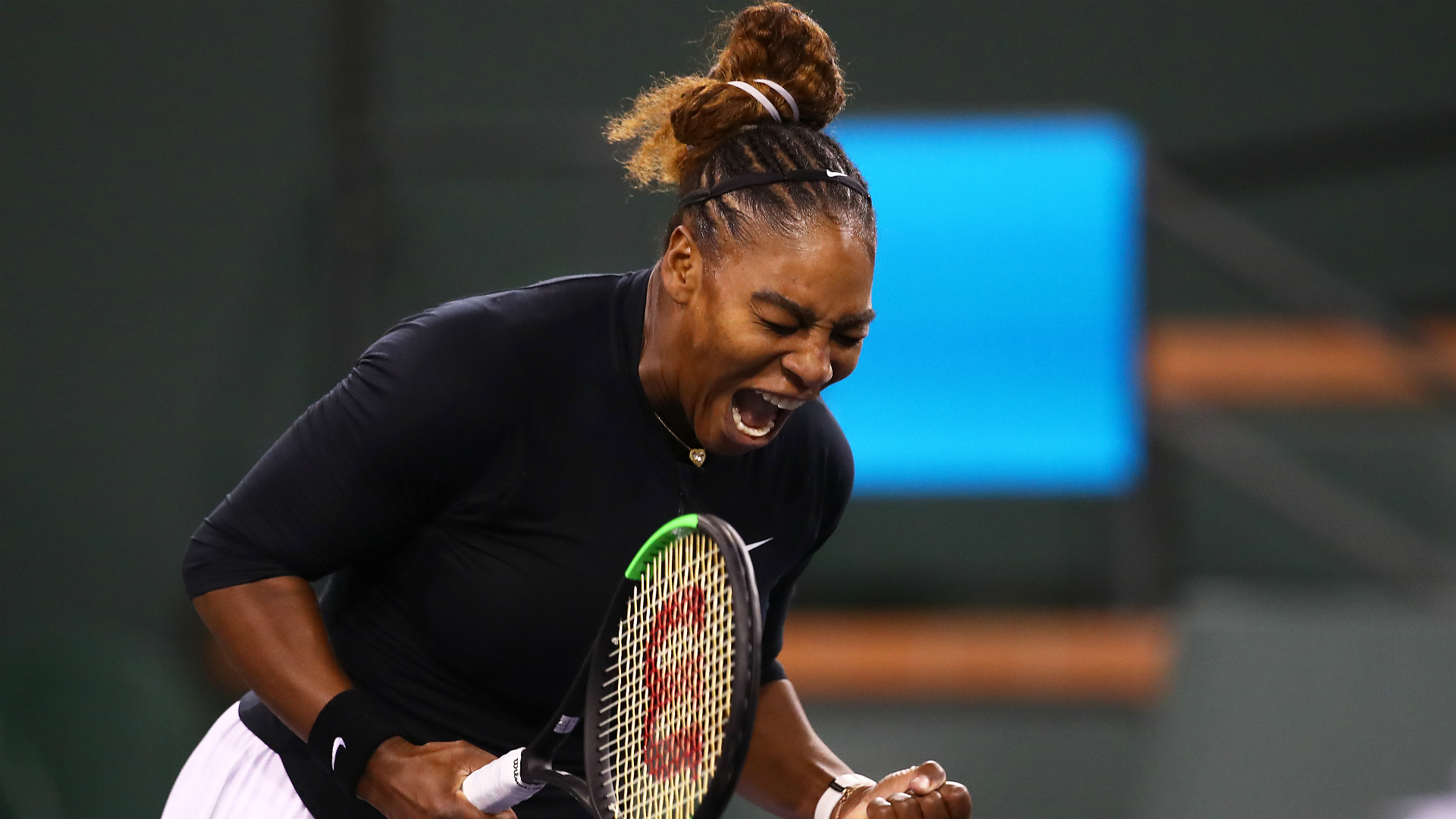 Serena Williams Cruise To Second Round In Indian Wells