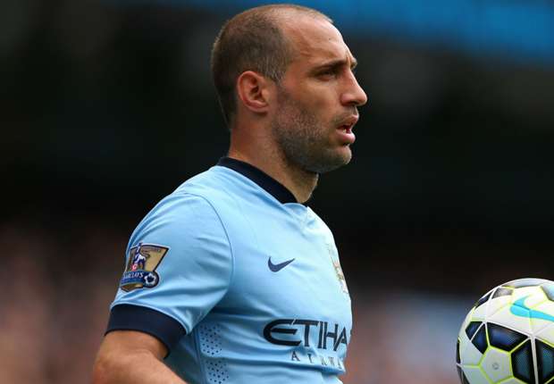 Zabaleta out for up to a month