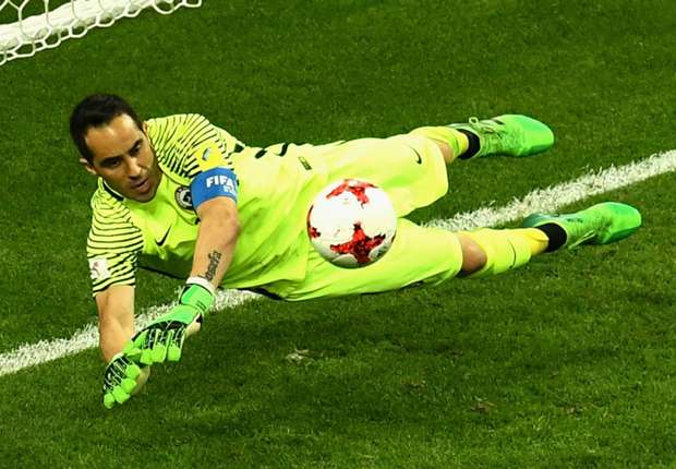 Chile goalkeeper Claudio Bravo.
