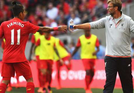 Klopp happy with Firmino centrally