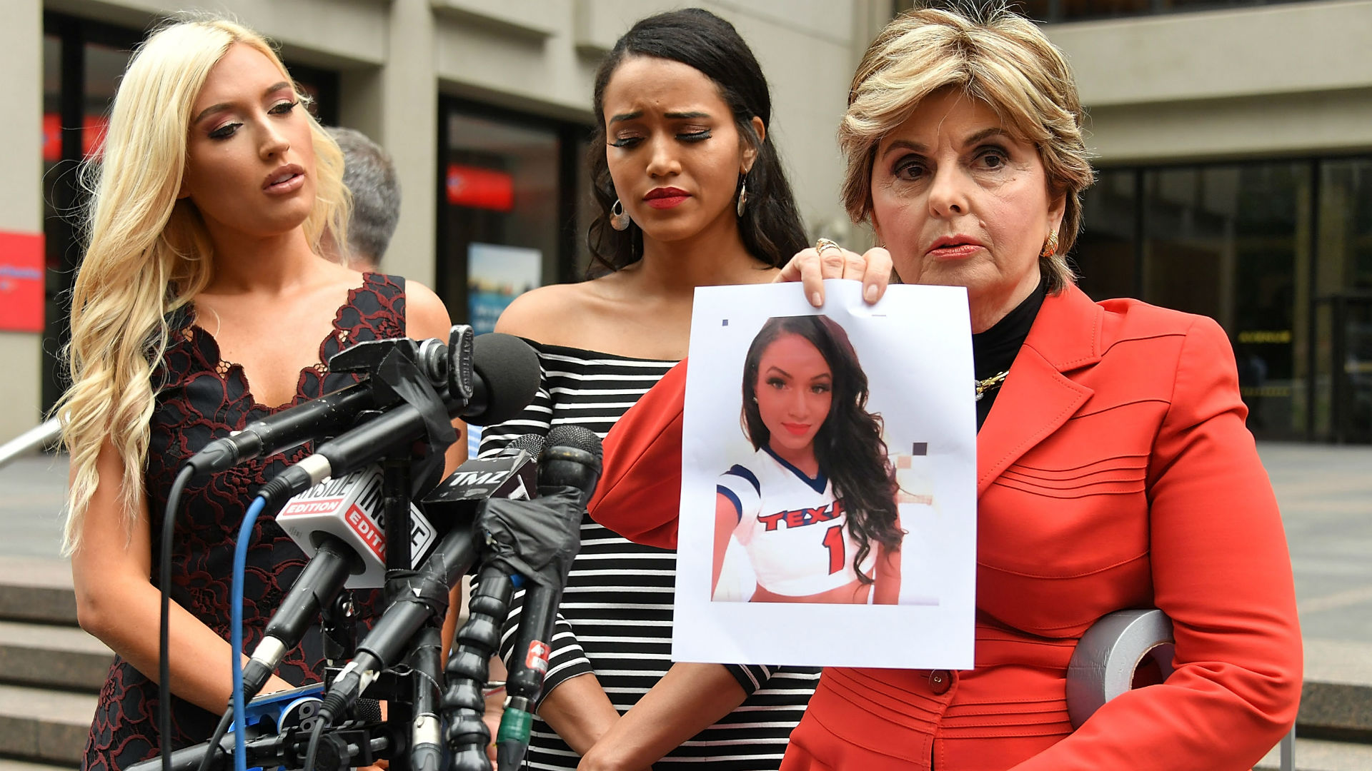 Ex-Texans cheerleader sues team, claiming she was duct taped for being 'skinny fat'