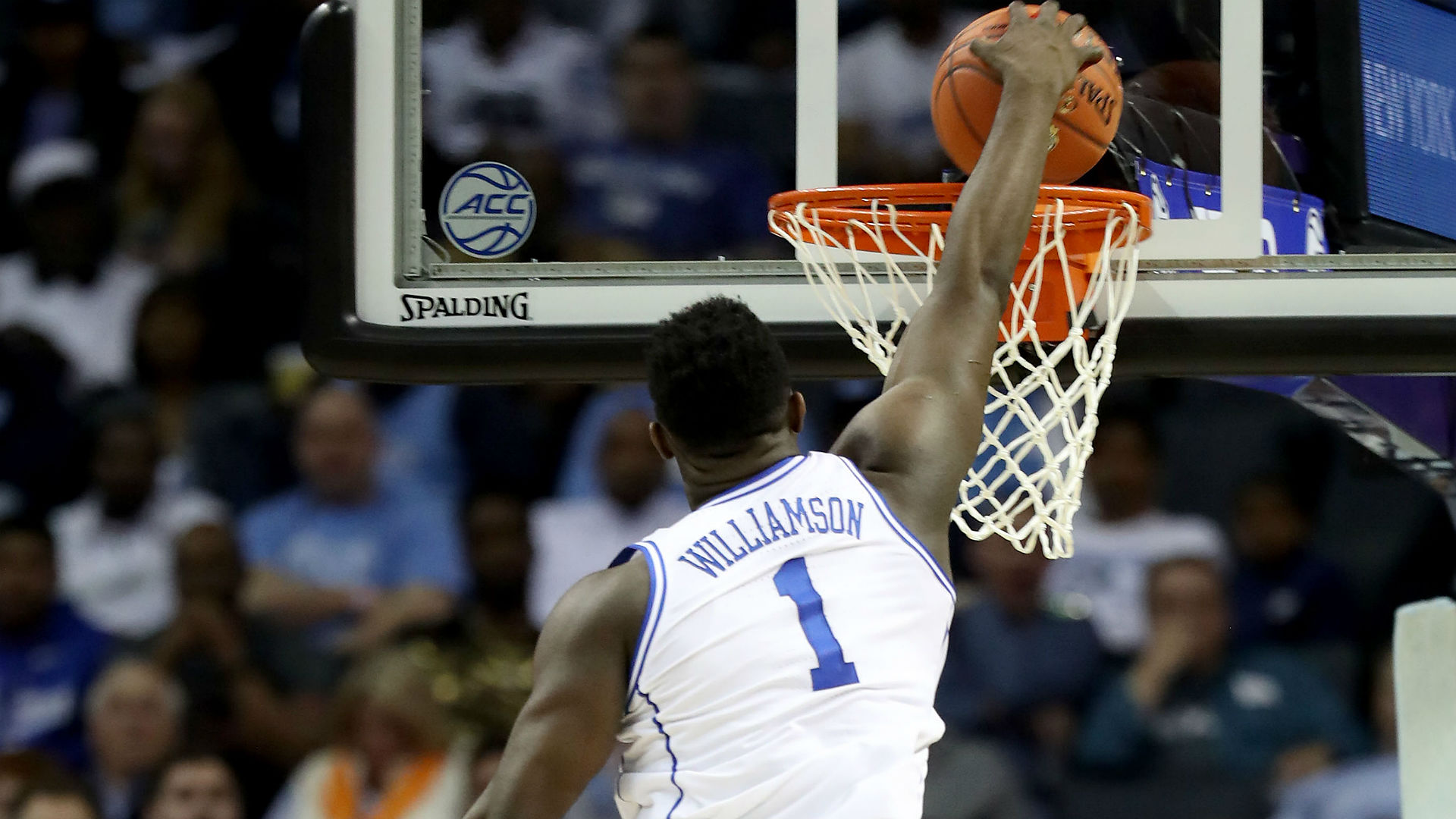 March Madness 2019: Zion Williamson throws down multiple big dunks in return vs ...