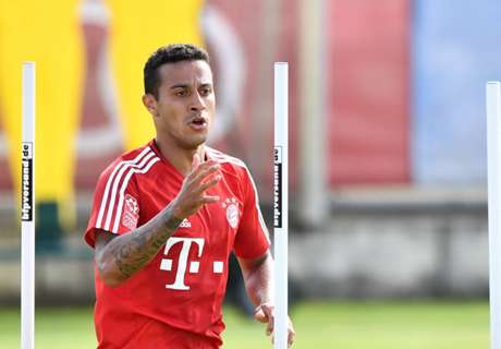 Injured Thiago out of Bayern tour