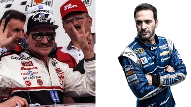 Dale Earnhardt Sr., Jimmie Johnson
