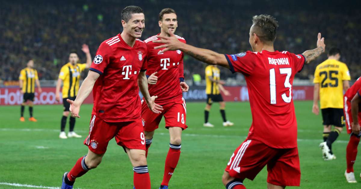 Aek Athens 0 Bayern Munich 2 Lewandowski Helps To Further Ease Kovac Woes