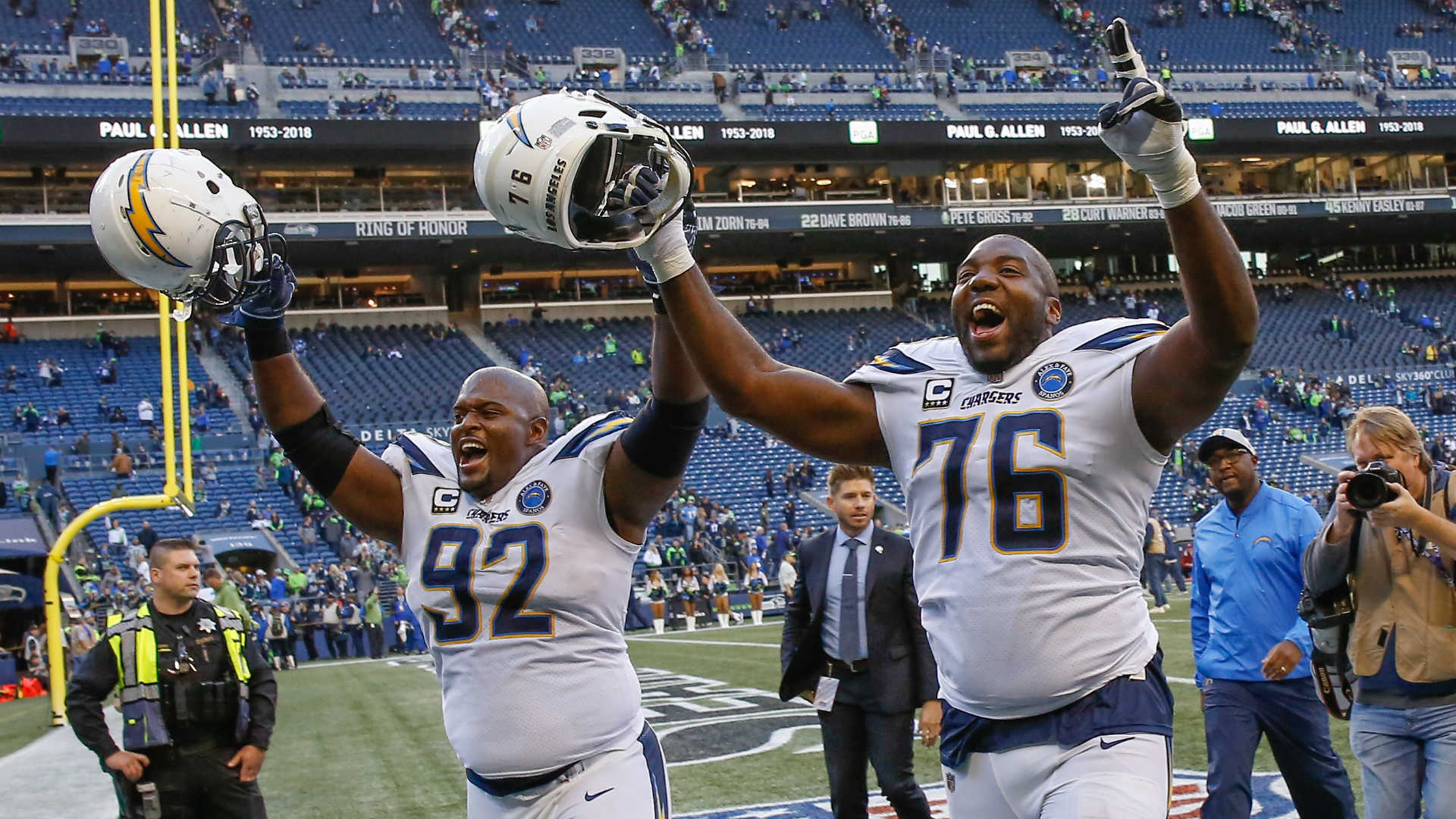 Russell Okung health update: Chargers tackle (blood clot) says he could return this week