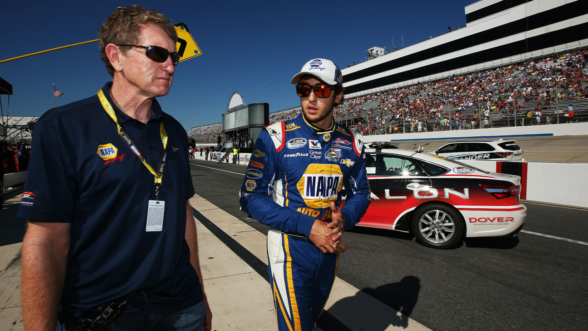 18-car accident sees AJ Allmendinger flip during NASCAR race at Talladega