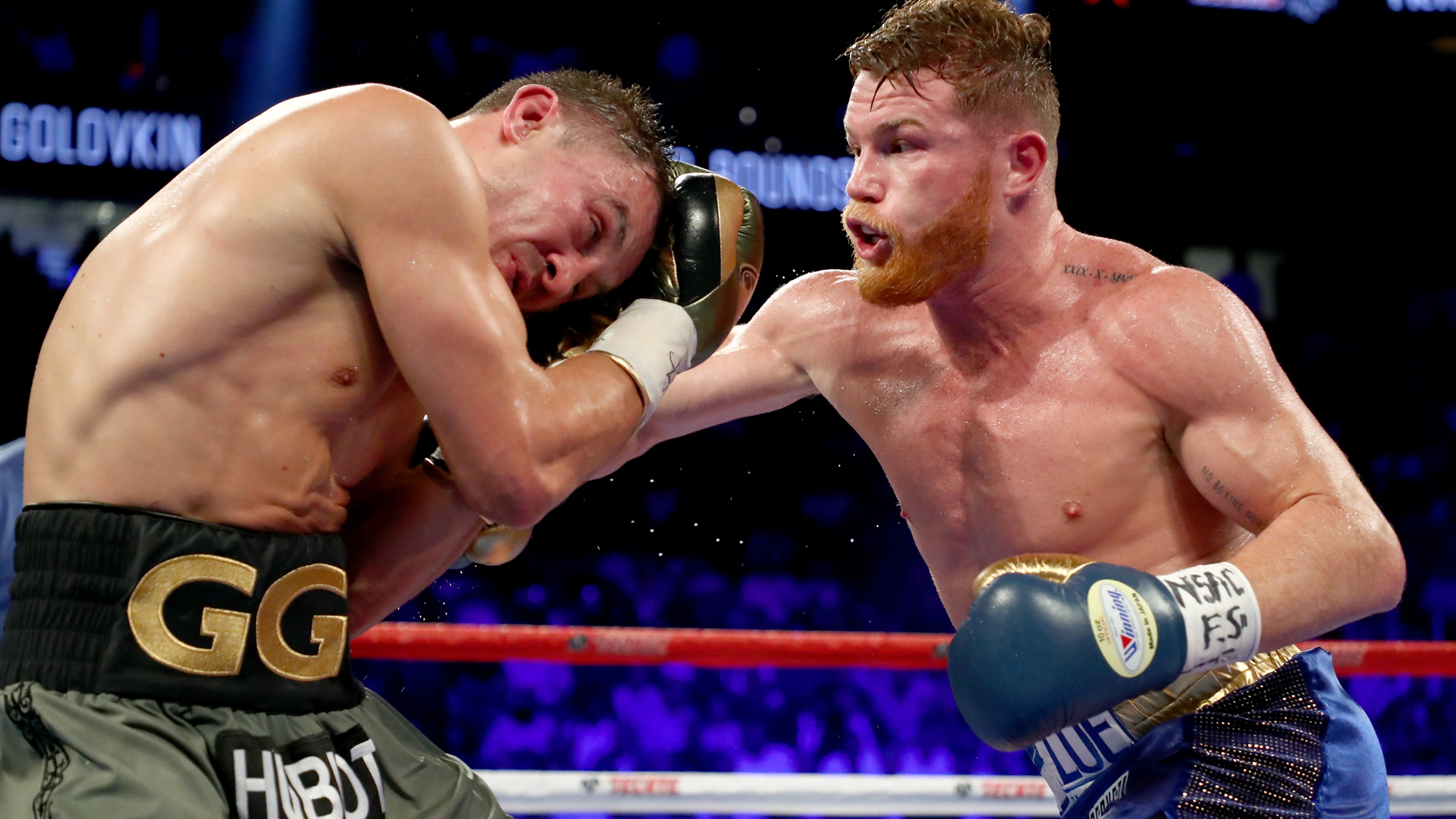 Golovkin and Canelo draw in brutal middleweight title fight