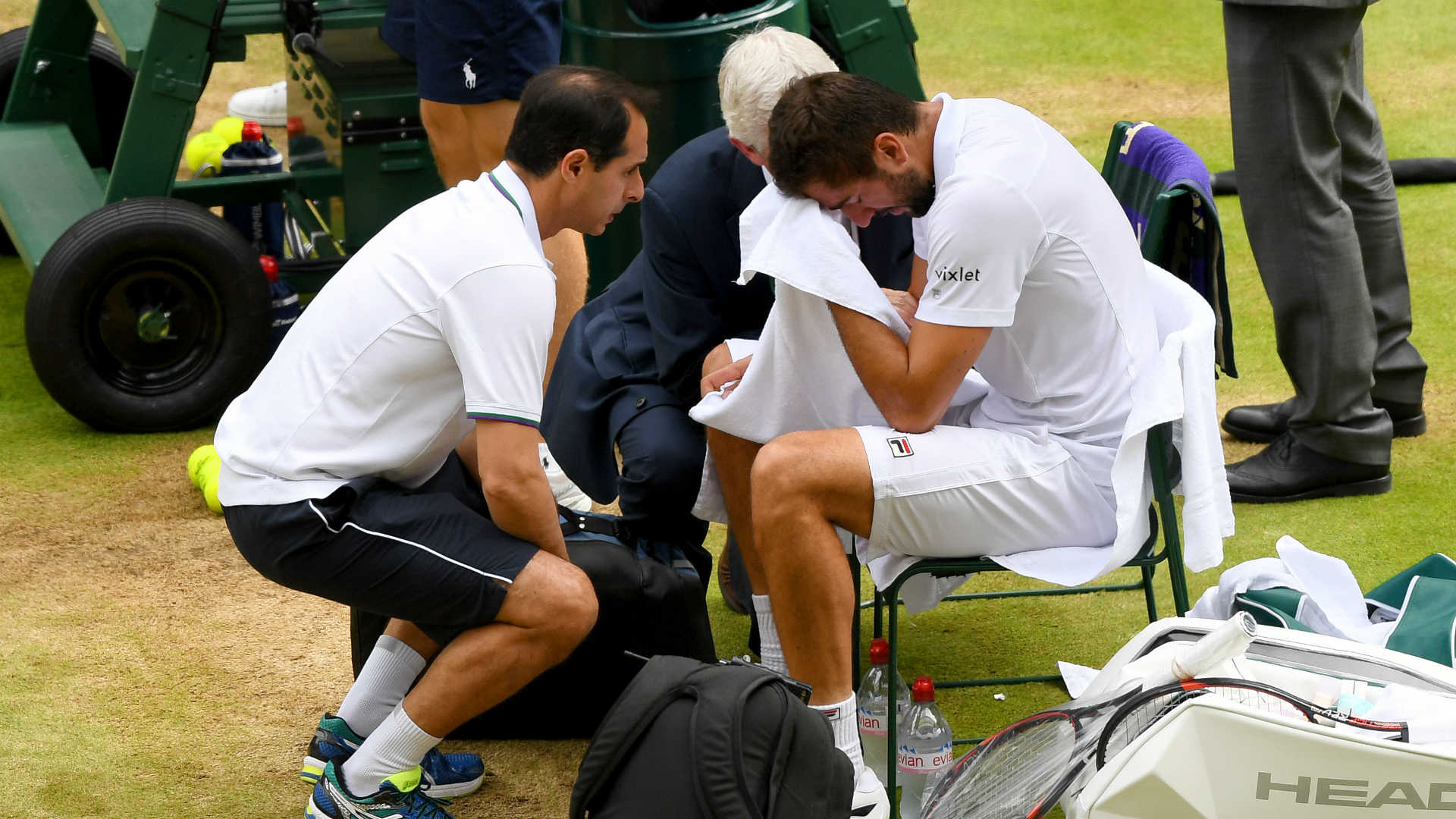 Player profiles: FACTBOX-Tennis-Marin Cilic v Roger Federer