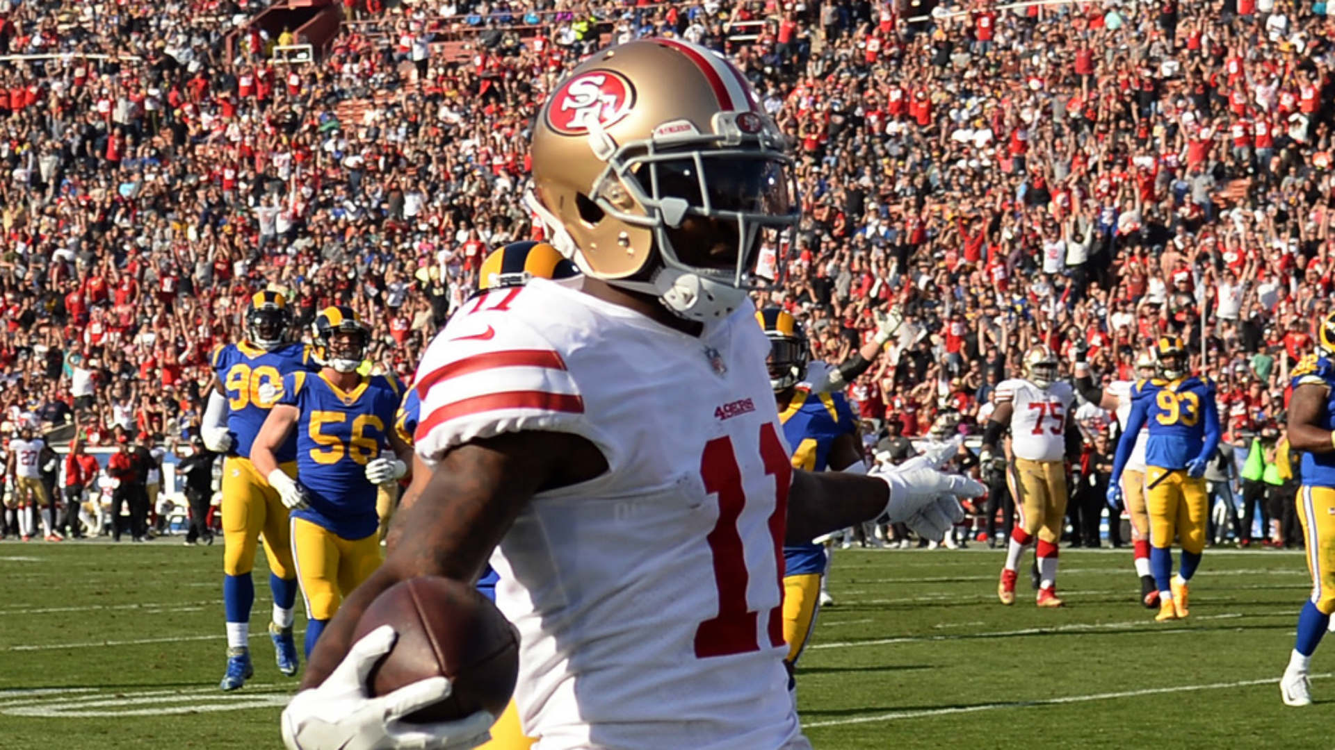 Garoppolo leads surging 49ers past Jaguars 44-33 Garoppolo leads surging 49ers past Jaguars 44-33