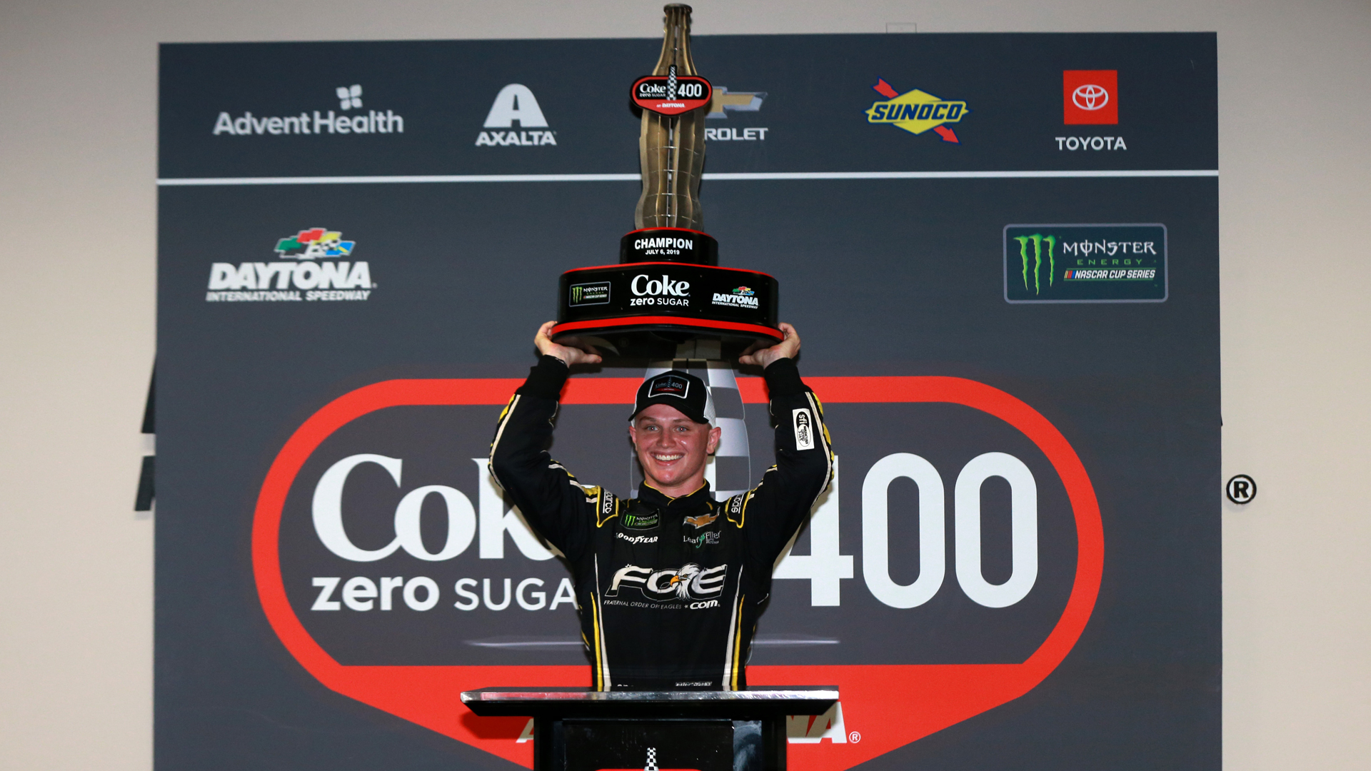NASCAR results at Daytona: Justin Haley scores first Cup win after weather halts race