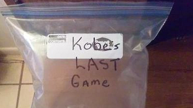 Buy bag full of air from Kobe's last game