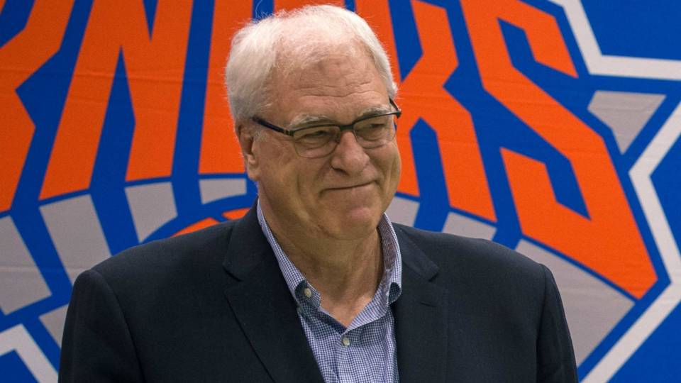 Image result for Phil Jackson explains why the Knicks are considering trading Kristaps Porzingis
