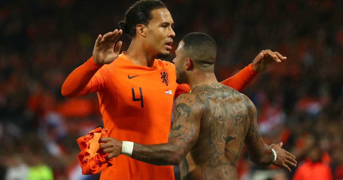 Van Dijk Delighted With Nervous Netherlands Never Say Die Spirit