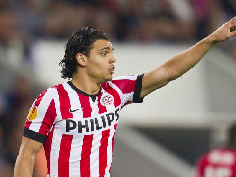 Karim Rekik, in action for former loan club PSV