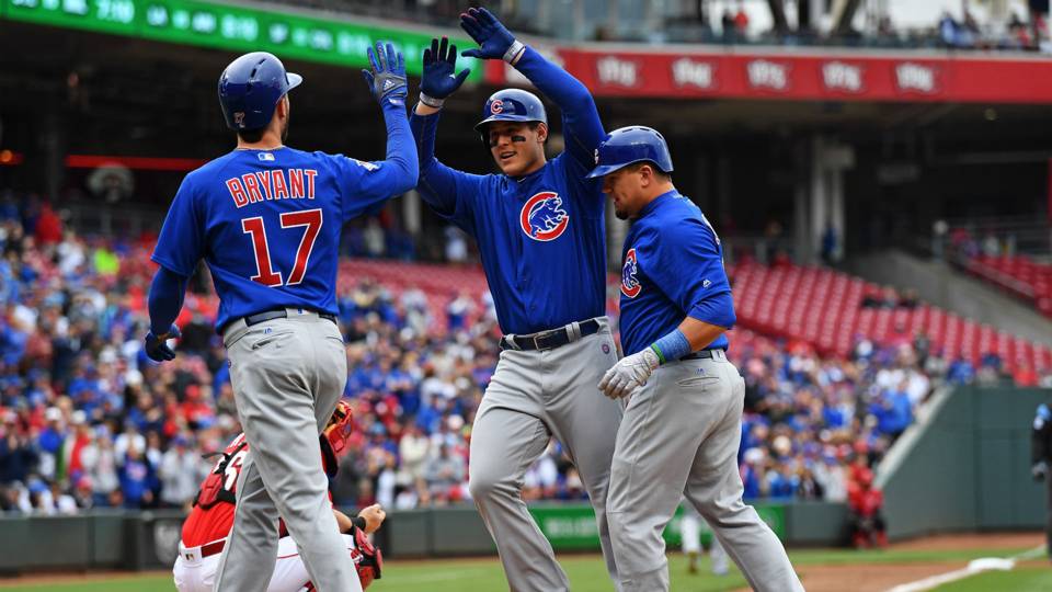 Cubs do rain dance in bullpen after game against Brewers postponed