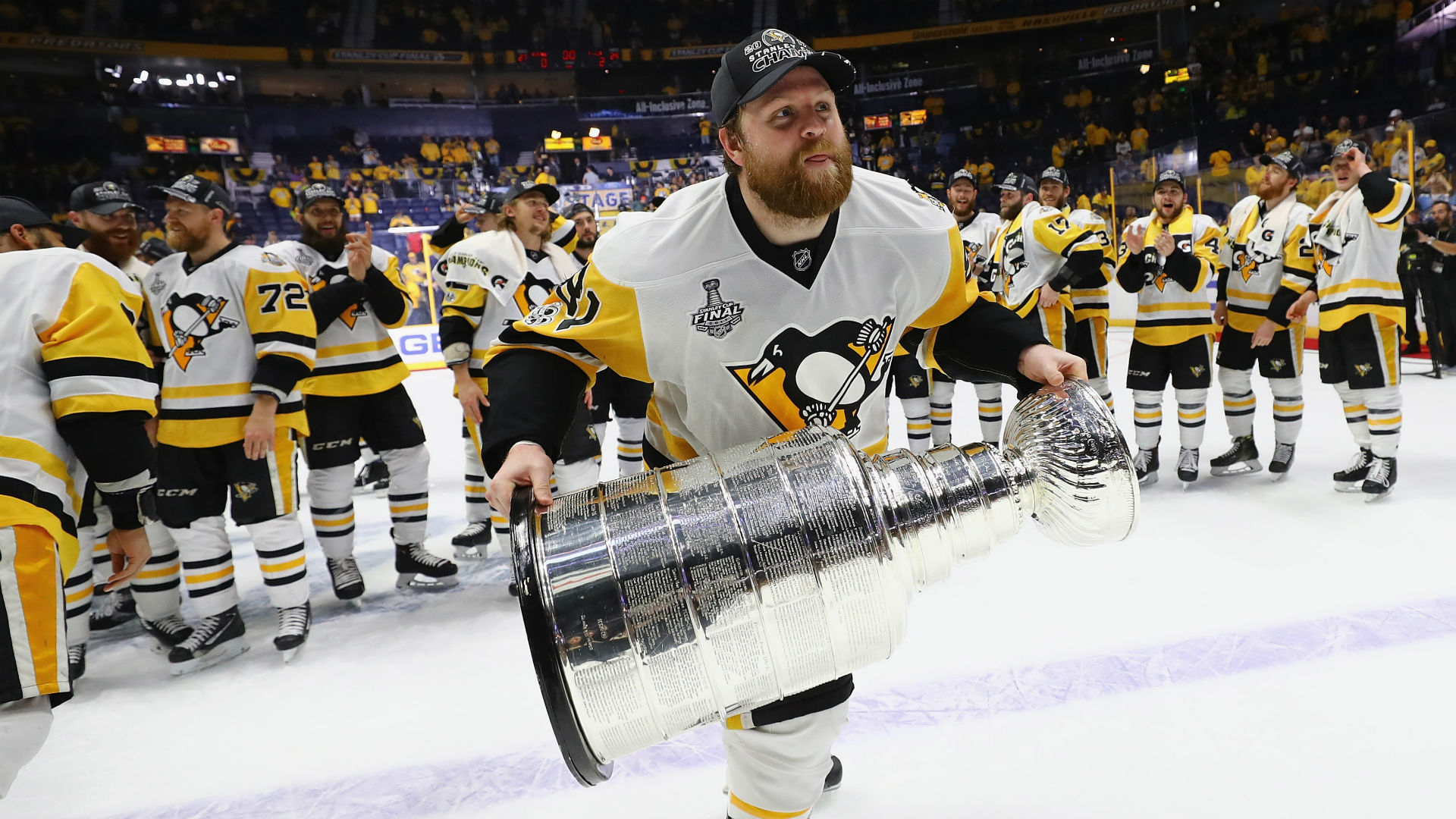 Phil Kessel is eating hot dogs out of the Stanley Cup NHL Sporting News