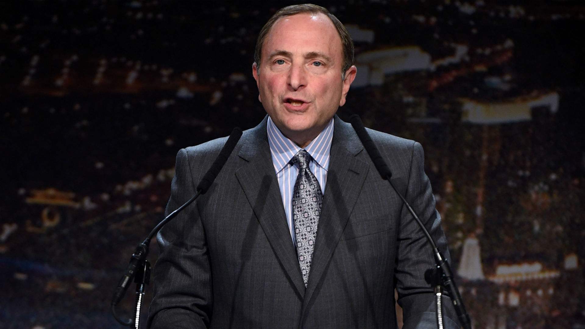 NHL commissioner Gary Bettman talks gambling negotiations