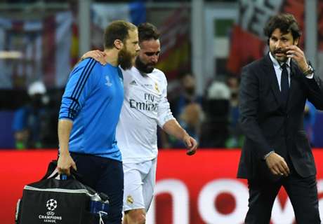 Carvajal replaced by Bellerin