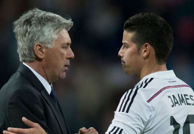 James must keep fighting to be a Madrid success, says Ancelotti