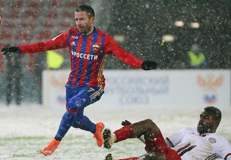 Spanish snow blights CSKA camp
