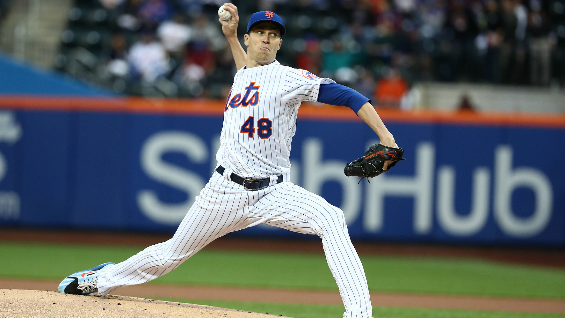 MLB wrap: Jacob deGrom leads Mets to much-needed win