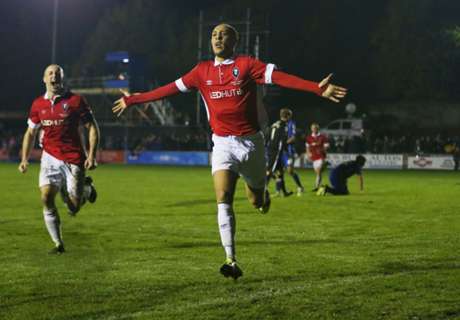 Salford City through in FA Cup shock