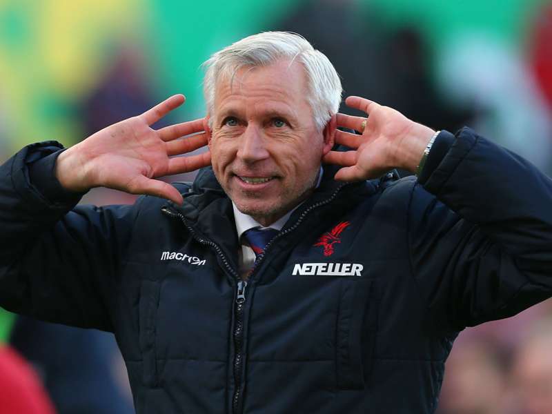 Crystal Palace manager Alan Pardew