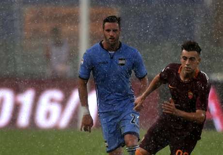 Roma-Sampdoria suspended after rain