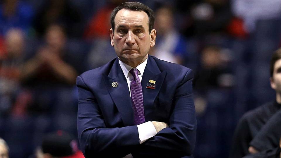 Duke coach Mike Krzyzewski bans players from locker room, report says | NCAA Football | Sporting ...
