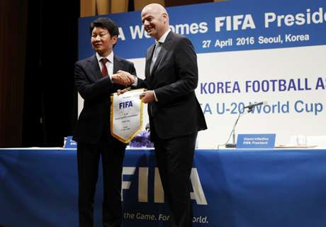 Infantino wants Korea friendly