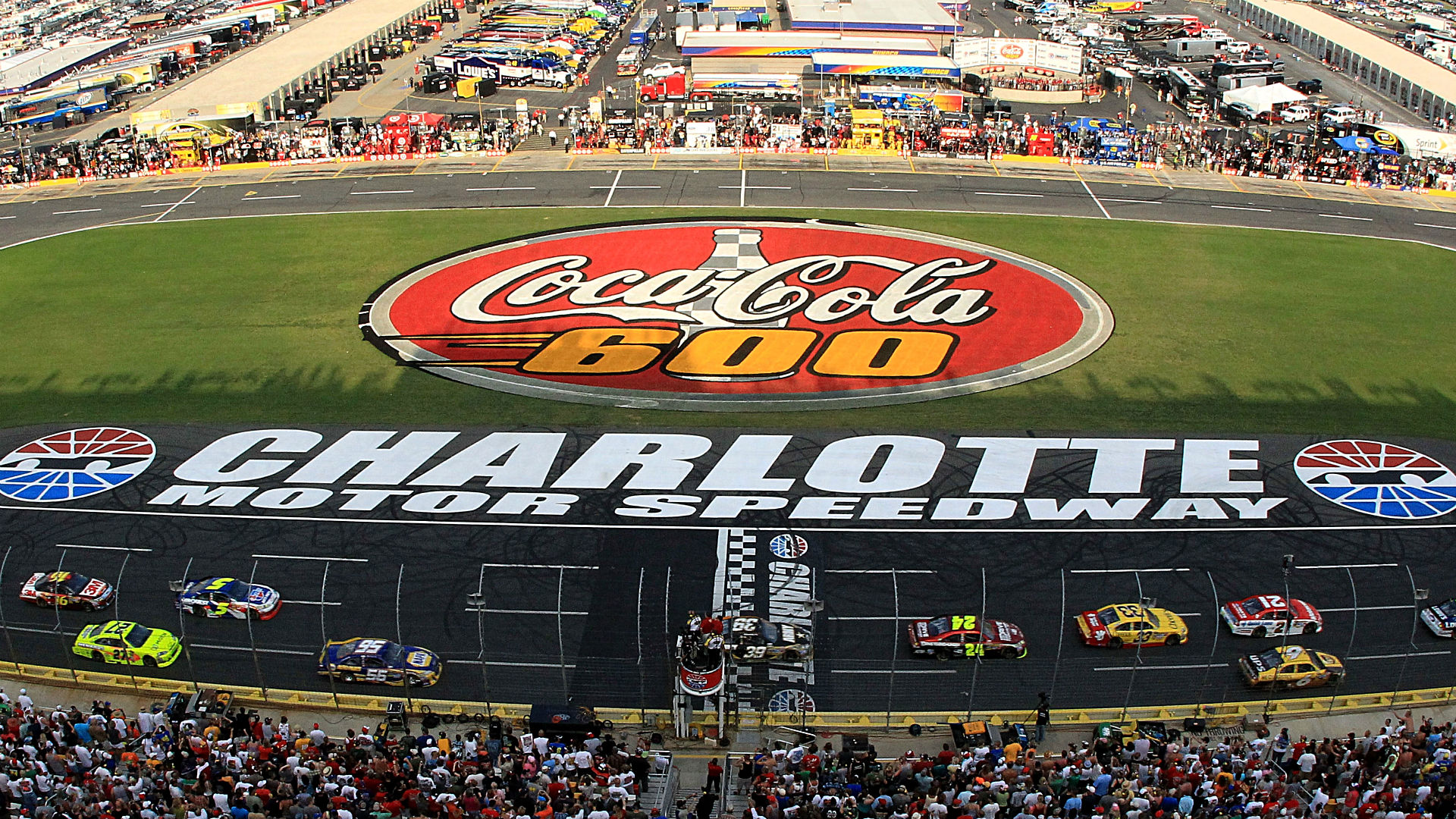 nascar at charlotte: tv schedule, dates, times, qualifying drivers