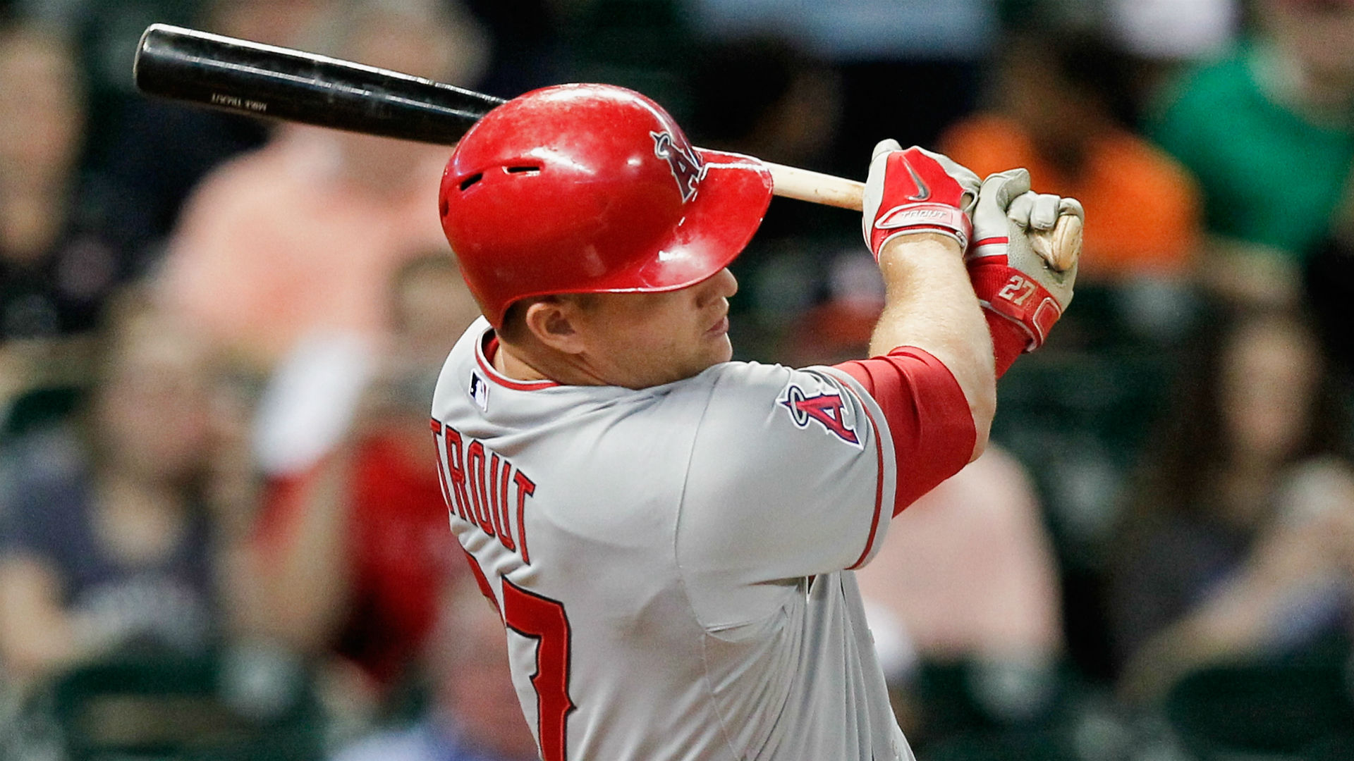 Mike Trout won prep home run derby batting lefty MLB Sporting News