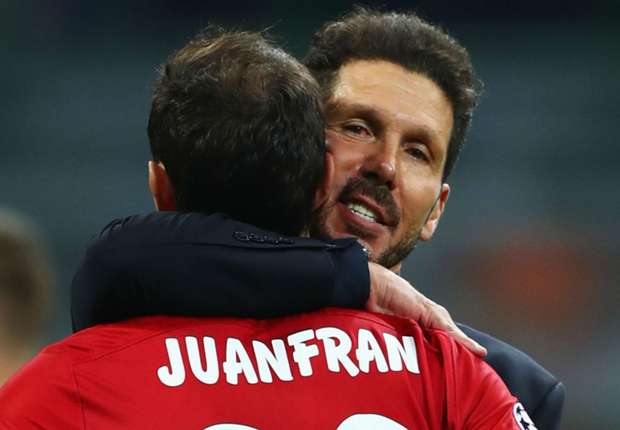 Juanfran: Simeone is world's best - I can't imagine Atletico without him