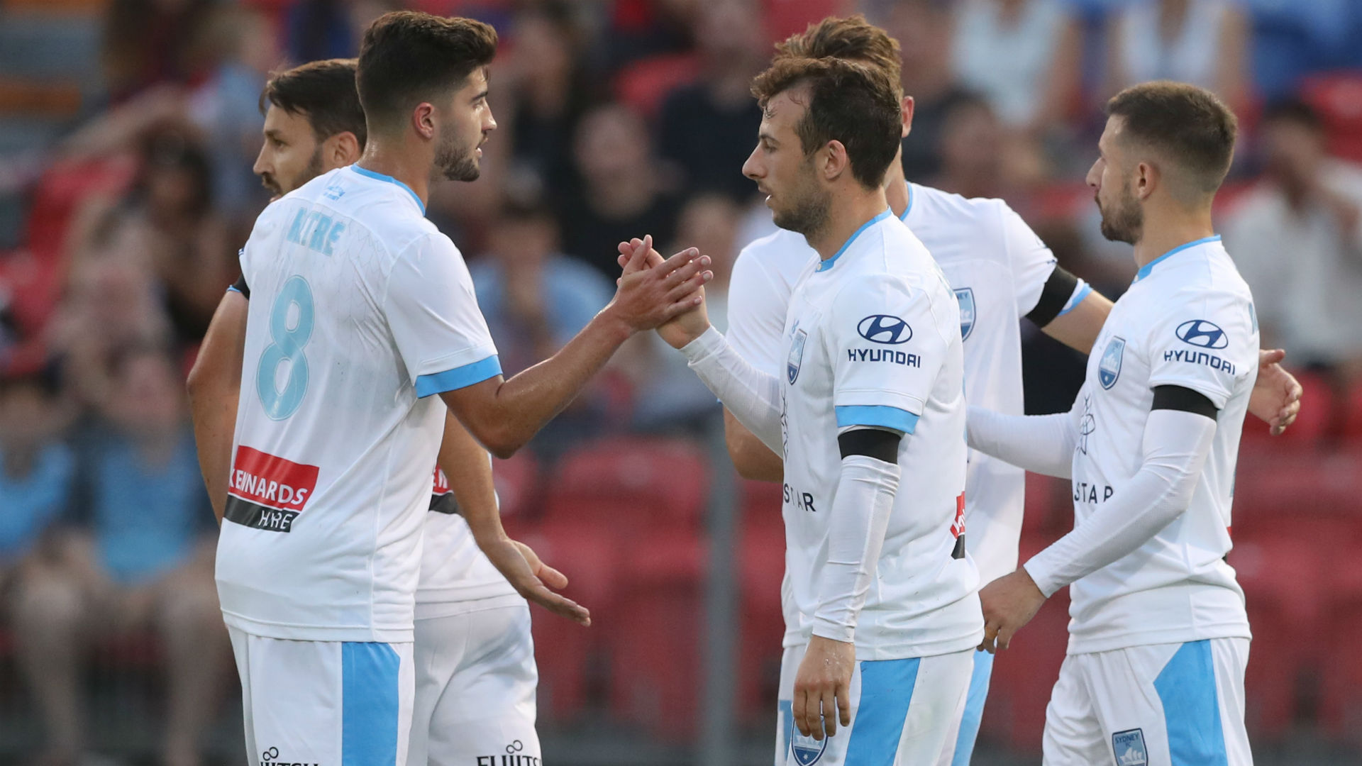 Sydney FC extend unbeaten run to 10 games with hard-fought win over Newcastle Jets Sydney FC extend unbeaten run to 10 games with hard-fought win over Newcastle Jets