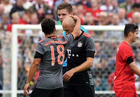 Robben out for six weeks